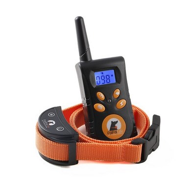 Paipaitek κολάρο εκπαίδευσης κατοικίδιων σκύλων κατά του γαβγίσματος κολάρο ελέγχου με τηλεχειριστήριο 550 yd για σκύλους S/M Ασφαλές αδιάβροχο επαναφορτιζόμενο