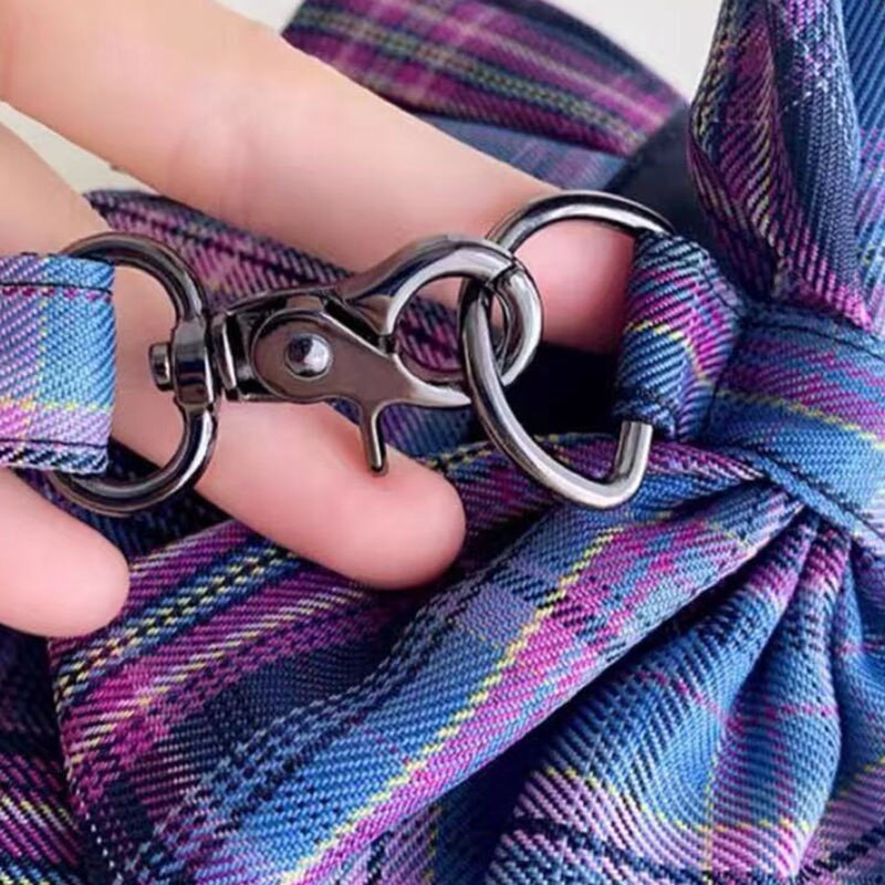 Prekės naminiams gyvūnėliams Šunų drabužiai Katės Plaid koledžo vėjo liemenių pavadėlio rinkinys šuniukas Čihuahua Jorkšyro šunų krūtinės dirželis