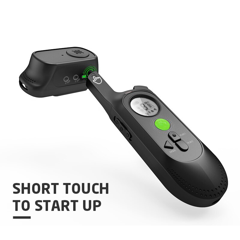 Ηλεκτρικό απομακρυσμένο κολάρο εκπαίδευσης σκύλων IP65 Επαναφορτιζόμενο κολάρο οθόνης LCD με δύο μνήμες εγγραφής 2021 Νεότερο απώθηση σκύλου