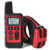 Ηλεκτρονικό κολάρο εκπαίδευσης σκυλιών κατοικίδιων ζώων Επαναφορτιζόμενο τηλεχειριζόμενο ηλεκτρονικά περιλαίμια λουρί κραδασμών κατά του φλοιού LCD Προμήθειες Μεγάλοι σκύλοι
