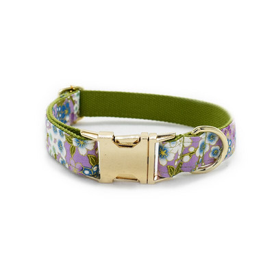 Arc personalizat guler de câine lesă cu metal auriu cataramă reglabilă papion guler pentru animale de companie curele de lesă accesorii pentru câini de bună calitate