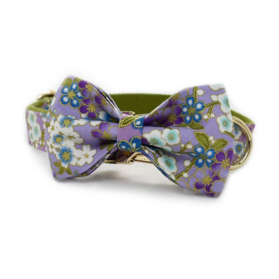 Arc personalizat guler de câine lesă cu metal auriu cataramă reglabilă papion guler pentru animale de companie curele de lesă accesorii pentru câini de bună calitate