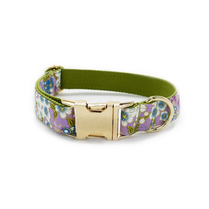 Arc personalizat guler de câine lesă cu metal auriu cataramă reglabilă papion guler pentru animale de companie curele de lesă accesorii pentru câini de bună calitate