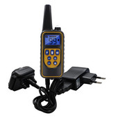 800M κολάρο εξοπλισμού εκπαίδευσης σκύλων Επαγγελματική αλυσίδα για 3 σκύλους Μικρό μεγάλο γάβγισμα με τηλεχειριστήριο 3 τρόπων εκπαίδευσης σκύλων