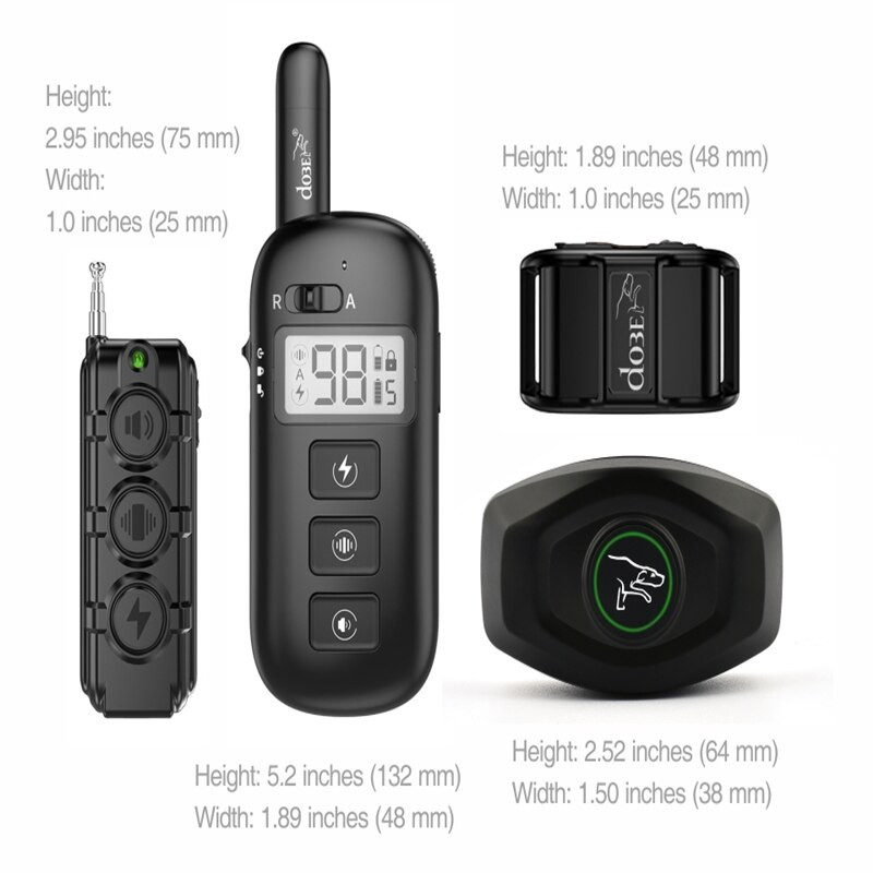 Guler de dresaj pentru câini de talie mică, reîncărcabil, zgarda electrică pentru câini, anti-lătrat, impermeabilă, control de la distanță, produs pentru animale de companie 400M