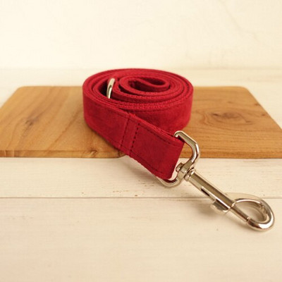 MUTTCO Pretty self-design guler de câine cu papion THE CHERRY set unic de gulere și lese pentru câini Chihuahua 5 mărimi UDC020