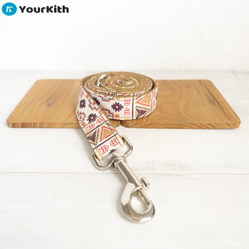 YourKith najlonska ogrlica za pse Personalizirana ogrlica za kućne ljubimce Ugravirana ID oznaka, pločica s imenom, povodac za male srednje velike pse Pitbull Mops