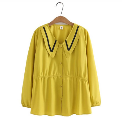 Moekas rasedate särk V-kaelusega ja pikkade varrukatega