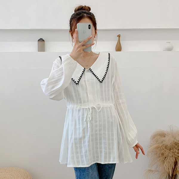 Casual γυναικείο πουκάμισο με κουμπιά - τρία χρώματα