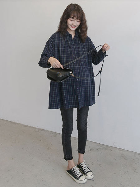 Γυναικείο πουκάμισο casual για εγκύους