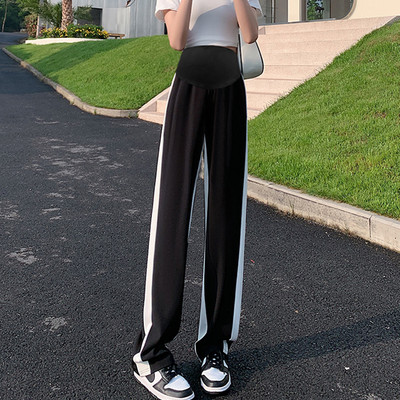 Pantaloni de dama pentru gravide cu margini