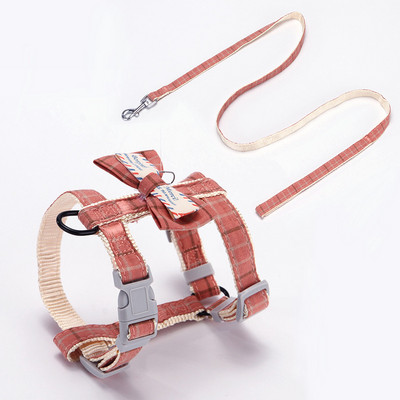 Νέα μόδα λουρί για λουρί και λουρί γιλέκο νάιλον λουράκι στήθους για μικρό λουρί για σκύλους και γάτες