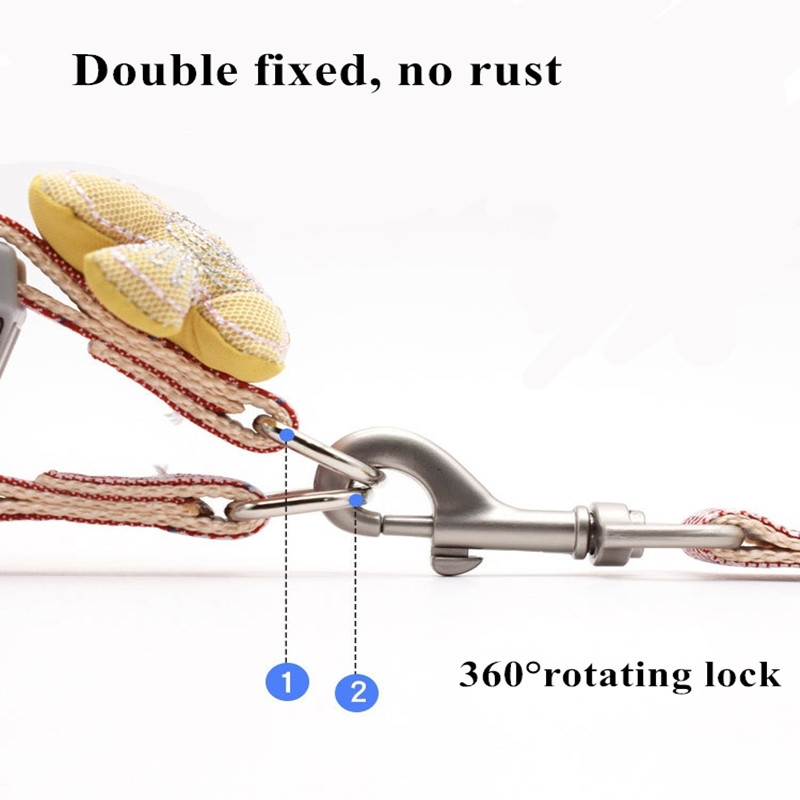 Guler și vestă pentru animale de companie drăguț, cufăr pentru pisici și câini, mic, mediu, șnur, set de 2 piese