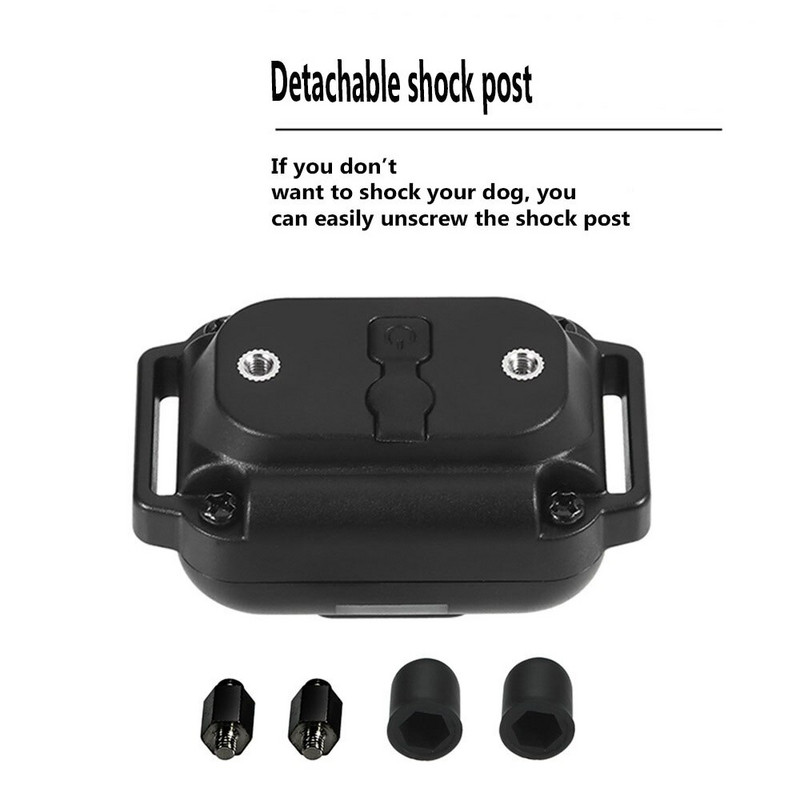 800M kaugjuhtimispuldiga koerte treener Elektrišoki kaelarihm Bark Stop Treener Laetav veekindel
