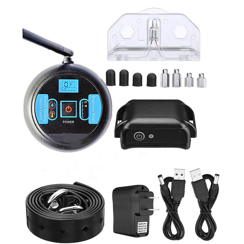 Lemmikloomakoerte juhtmeta signaalisaatja elektrišoki koerte koolituse kaelarihm juhtmevaba vibratsiooniga elektritara piiramise süsteem