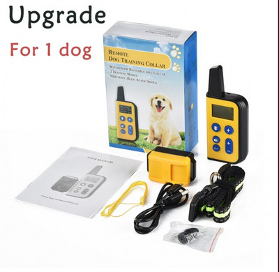 Koerte koolitus elektrišokk E kaelarihm haukumiskäitumise treenimine kaugjuhtimispuldiga suurte ja keskmiste väikeste koerte treenimiseks