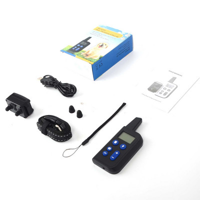 Koerte koolitus elektrišokk E kaelarihm haukumiskäitumise treenimine kaugjuhtimispuldiga suurte ja keskmiste väikeste koerte treenimiseks