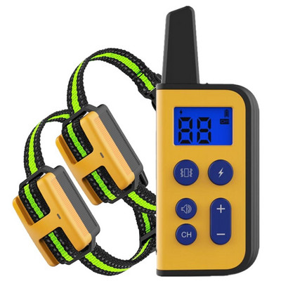 Koerte koolitus elektrišokk E kaelarihm haukumiskäitumise treenimine kaugjuhtimispuldiga suurte ja keskmiste väikeste koerte treenimiseks