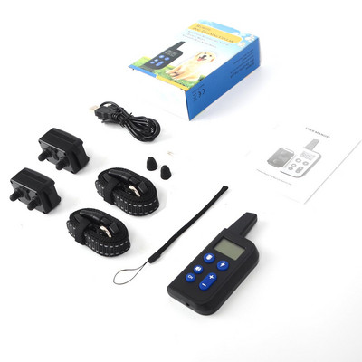 Koerte koolitus elektrišokk E kaelarihm haukumiskäitumise treenimine kaugjuhtimispuldiga suurte ja keskmiste väikeste koerte treenimiseks