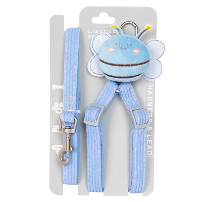 Mekani/udobni pojas i povodac za prsluk za pse, pojas za pse otporan na bijeg bez povlačenja, otvaranje na leđima, prikladno za šetnju malih pasa, mačaka