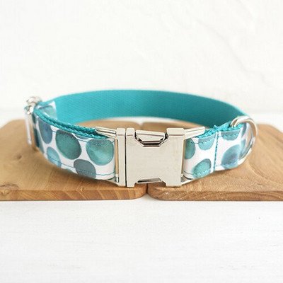 MUTTCO χειροποίητο αξεσουάρ για κατοικίδια κόμπος πεταλούδα THE BUBBLE μοντέρνο λουρί γιακά σκύλου σετ παπιγιόν κολιέ 5 μεγέθη UDC053