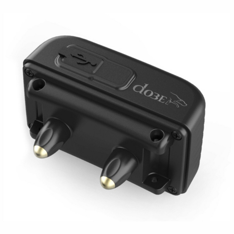 Zgarda de dresaj pentru câini Soc pentru animale de companie pentru 2 câini Guler anti-lătrat reîncărcabil șoc electric pentru câini 600M Guler pentru câini la distanță impermeabil