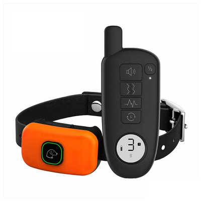 Koerte põrutuskaelarihm koos 1000 jala pikkuse elektriliste kaelarihmadega lemmikloomade veekindlate koerte treenimiskaelarihmaga väikestele keskmise suurusega koertele