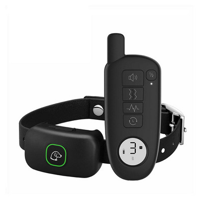 Koerte põrutuskaelarihm koos 1000 jala pikkuse elektriliste kaelarihmadega lemmikloomade veekindlate koerte treenimiskaelarihmaga väikestele keskmise suurusega koertele