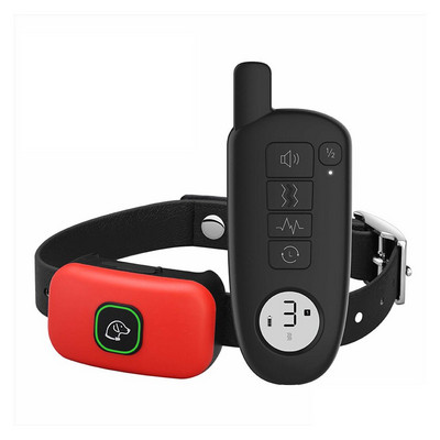 Koerte põrutuskaelarihm koos 1000 jala pikkuse elektriliste kaelarihmadega lemmikloomade veekindlate koerte treenimiskaelarihmaga väikestele keskmise suurusega koertele