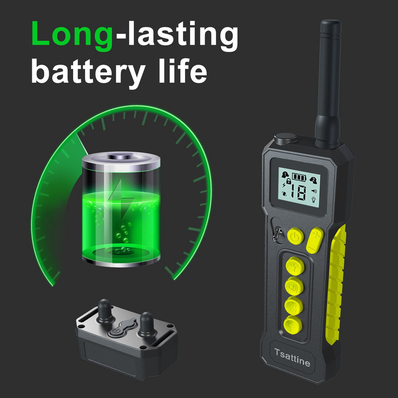 Zgarda electrică de dresaj pentru câini, impermeabilă, USB, telecomandă pentru animale de companie, bip, antrenament cu vibrații, opritor pentru lătrat pentru câini mari și mici