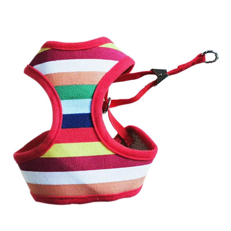 Cufăr pentru animale de companie, spate, lesă de plimbare pentru câine, lesă pentru animale de companie, piept colorat din pânză, costum pentru spate, articole pentru animale de companie