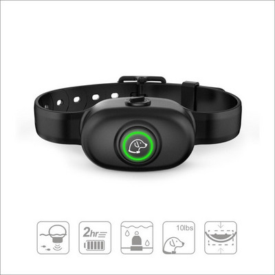 Ηλεκτρικό κολάρο ηλεκτρικό κολάρο αδιάβροχο κολάρο σκυλιών κατοικίδιων ζώων, επαναφορτιζόμενο κολάρο γαβγίσματος σκύλων