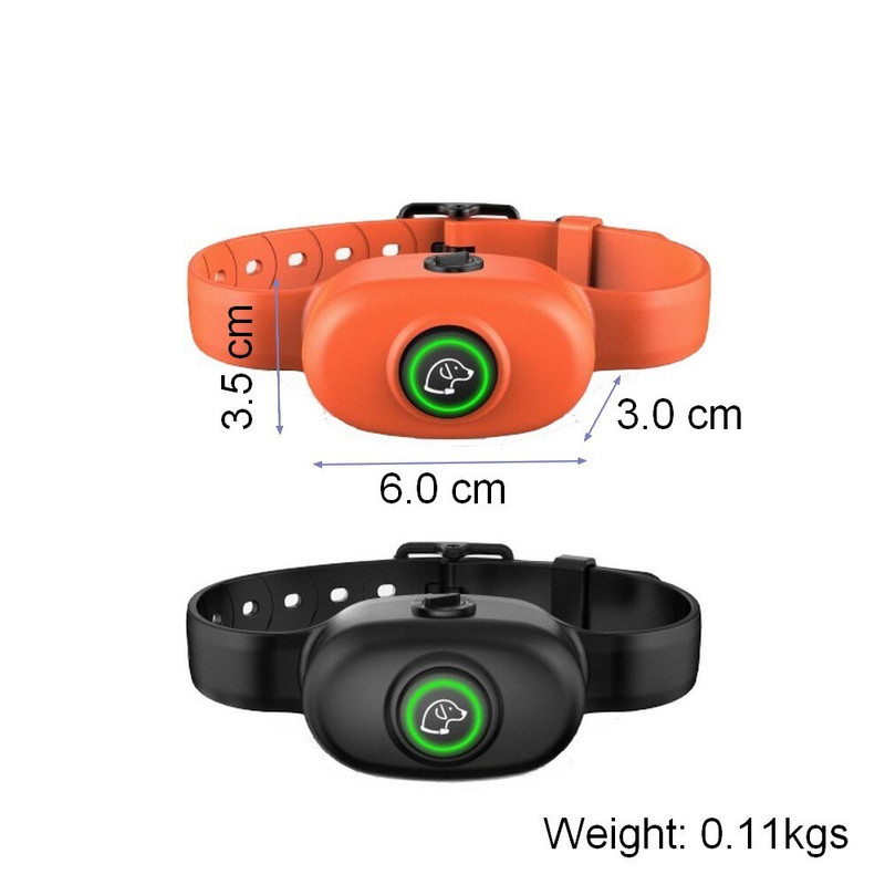 Ηλεκτρικό κολάρο ηλεκτρικό κολάρο αδιάβροχο κολάρο σκυλιών κατοικίδιων ζώων, επαναφορτιζόμενο κολάρο γαβγίσματος σκύλων