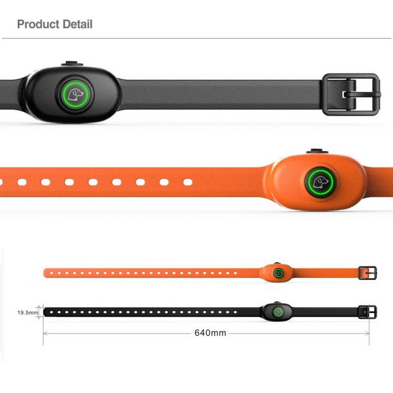 Ηλεκτρικό κολάρο ηλεκτρικό κολάρο αδιάβροχο κολάρο σκυλιών κατοικίδιων ζώων, επαναφορτιζόμενο κολάρο γαβγίσματος σκύλων