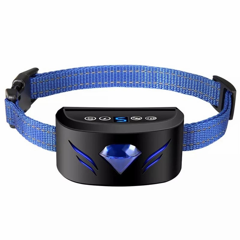 Zgarda pentru câini, reîncărcabilă, anti-latrat, pentru dresaj, zgarda reflectorizantă pentru câini mici, mijlocii mari