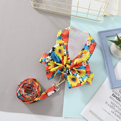 Нагръдник за кучета Жилетка Каишка за домашни любимци Олово за кучета Кученце Йоркширски померан Ши-тцу Малтийски бишон Пудел Мопс Каишка за гърди Въже на едро