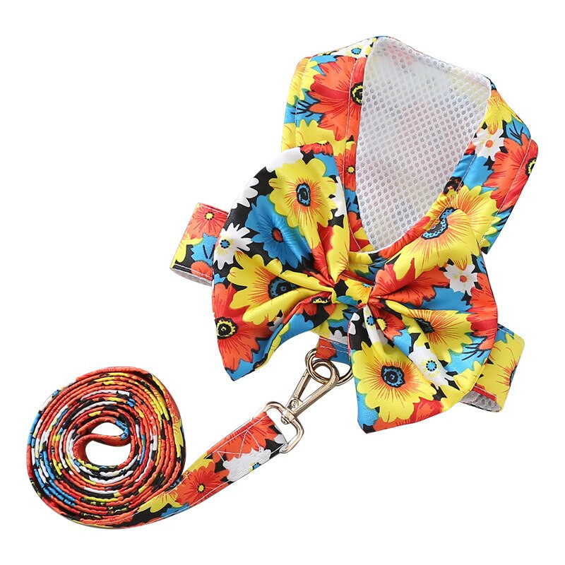 Нагръдник за кучета Жилетка Каишка за домашни любимци Олово за кучета Кученце Йоркширски померан Ши-тцу Малтийски бишон Пудел Мопс Каишка за гърди Въже на едро