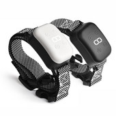 Väikese koera automaatne haukumise kaelarihm Laetav koeratreening elektriline haukumisvastane kaelarihm šokirežiimiga kutsikakoera jaoks