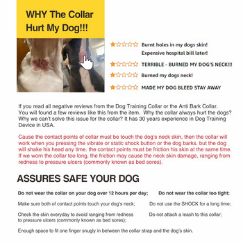 Small Dog Auto Bark Collar Rechargeable Dog Training Electric Collar Anti No Bark Control for Puppy Dog with Shock Mode