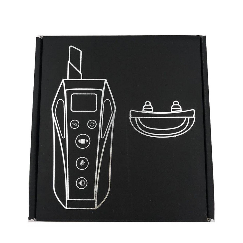 IPX7 Αδιάβροχο επαναφορτιζόμενο απομακρυσμένο κολάρο εκπαίδευσης σκύλων κατοικίδιων ζώων Beep Vibration Shock E Collar Dog Trainer για 2 σκύλους