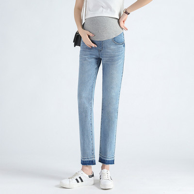 Γυναικείο τζιν με τσέπη για εγκύους