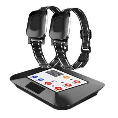 2 în 1 zgardă electrică fără fir pentru animale de companie pentru dresaj pentru câini zgarda reîncărcabilă impermeabilă pentru animale de companie 4 moduri de lucru