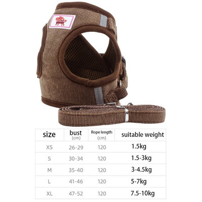 Lemmiklooma rinnarihma komplekt Kaelarihm koertele Aksessuaarid Koeravõrgust vest koerarakmed Kaelarihm Rihm Komplektid Veojõud Reguleeritav helkurrihm