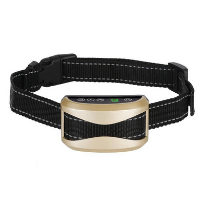 Επαναφορτιζόμενο κολάρο κατά του γαβγίσματος σκύλου Αδιάβροχο κολάρο ηλεκτροσόκ για κουτάβι Συσκευή ελέγχου γαβγίσματος Εξοπλισμός εκπαίδευσης για κατοικίδια