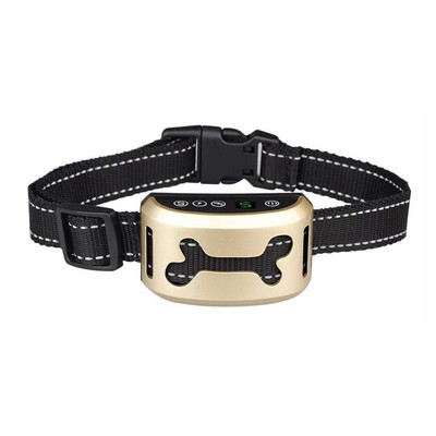 Επαναφορτιζόμενο κολάρο κατά του γαβγίσματος σκύλου Αδιάβροχο κολάρο ηλεκτροσόκ για κουτάβι Συσκευή ελέγχου γαβγίσματος Εξοπλισμός εκπαίδευσης για κατοικίδια