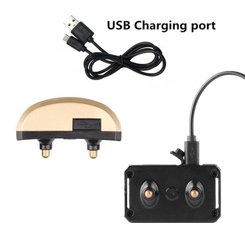 Επαναφορτιζόμενο κολάρο κατά του γαβγίσματος σκύλου Αδιάβροχο κολάρο ηλεκτροσόκ για κουτάβι Συσκευή ελέγχου γαβγίσματος Εξοπλισμός εκπαίδευσης για κατοικίδια