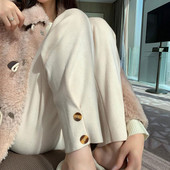 Madingos moteriškos užsegamos nėščiųjų kelnės