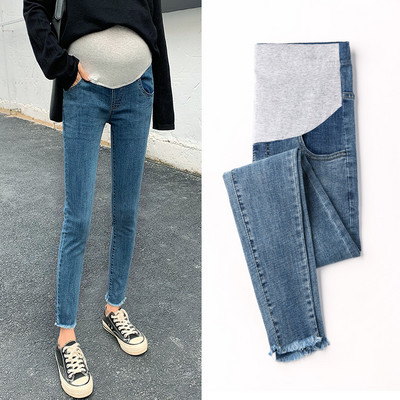 Γυναικείο εφαρμοστό ψηλόμεσο τζιν εγκυμοσύνης σε διάφορα μοντέλα