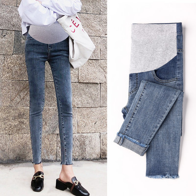 Γυναικείο εφαρμοστό ψηλόμεσο τζιν εγκυμοσύνης σε διάφορα μοντέλα