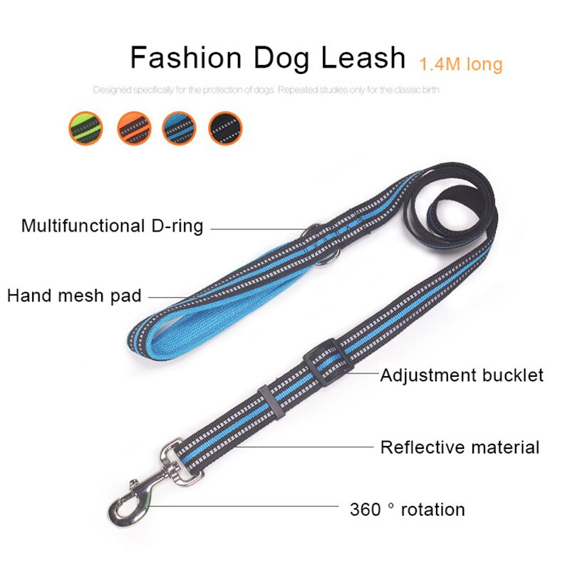 Ham pentru câini, din nailon, respirabil, ham reflectorizant pentru câini și set de lesă, guler pentru animale de companie, lesă pentru câini, mic, mediu, mare, curea pentru piept pentru câini